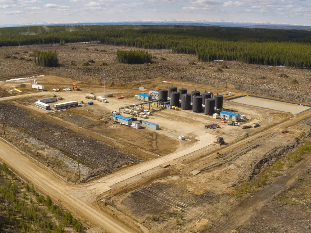 Catapult Bigstone Injection Facility Construction