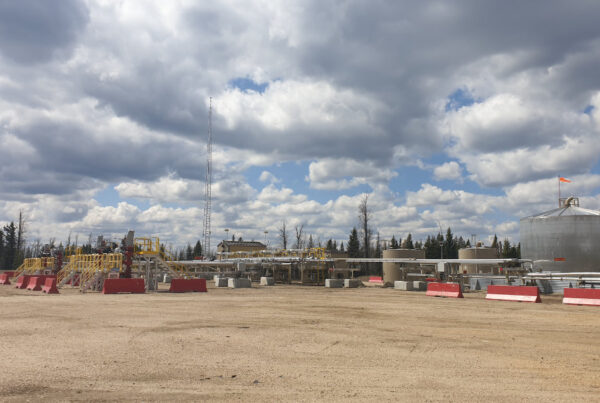 Chevron Wellsite Photograph